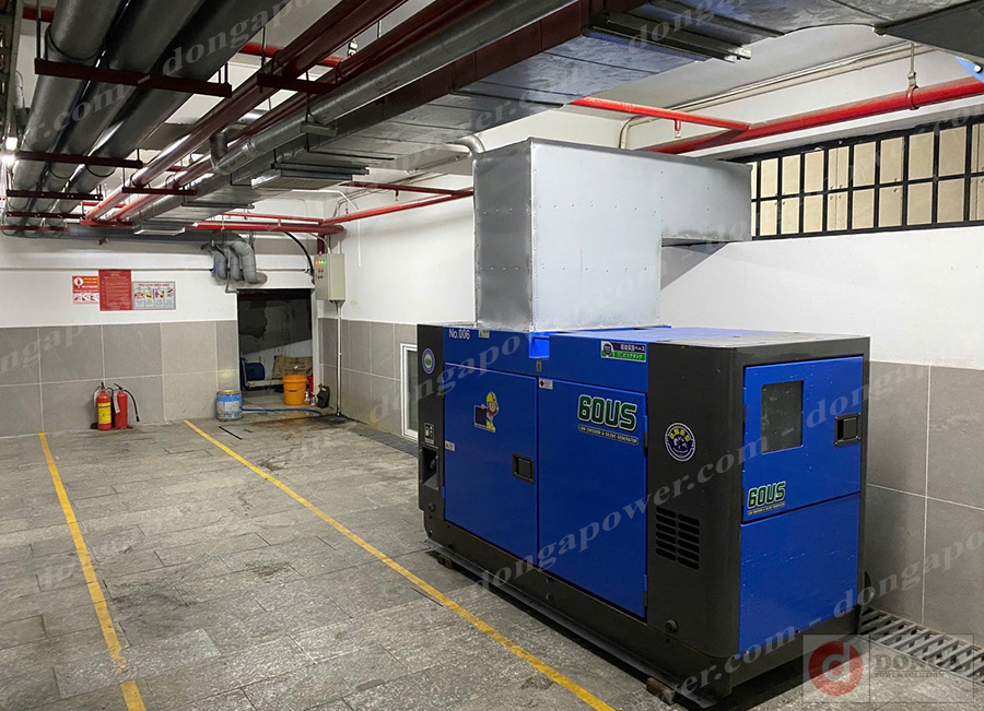 cho thue may phat dien 160kw giá rẻ