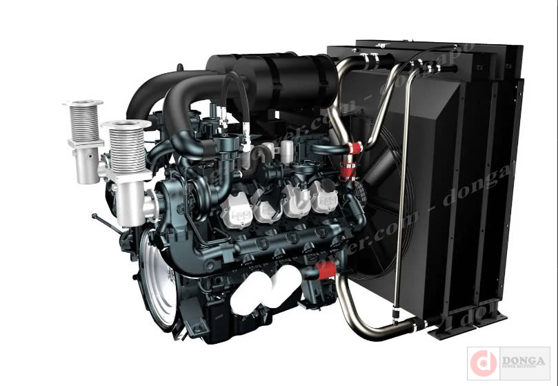 máy phát điện doosan 450kva