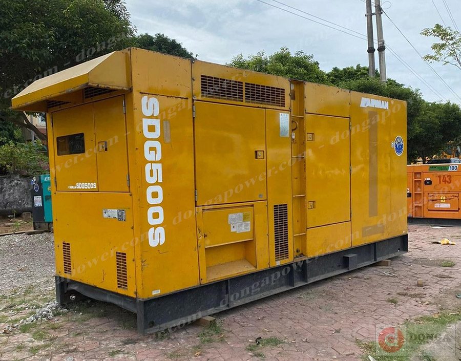 máy phát điện cũ denyo 500kva