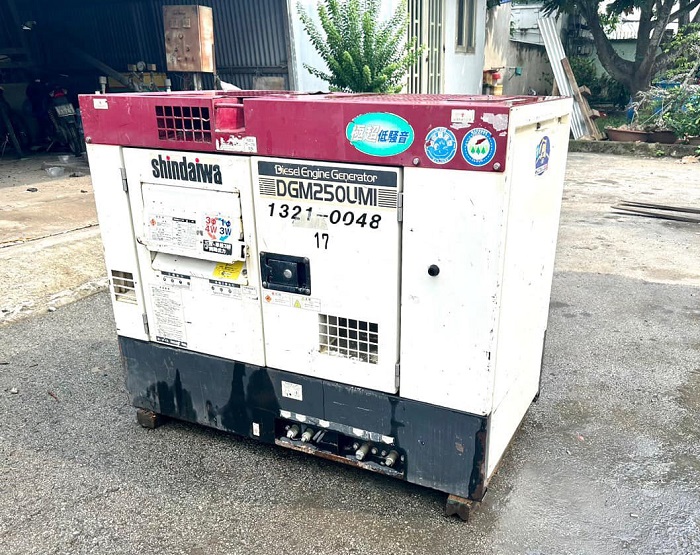 máy phát điện nhật cũ 20kva - 16kw