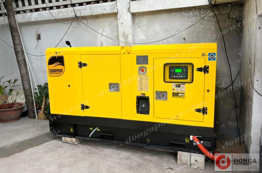 máy phát điện cũ 45kva - cummins