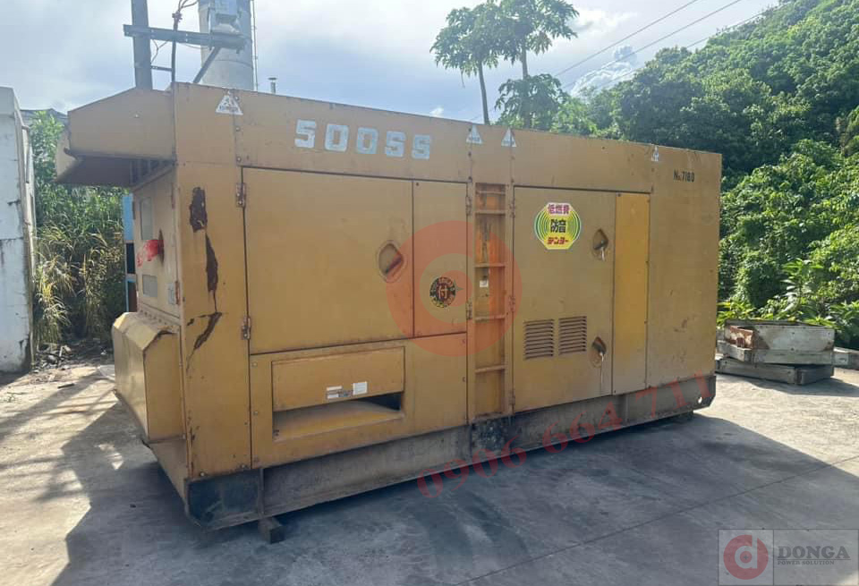 máy phát điện nhật cũ 800kva - 640kw