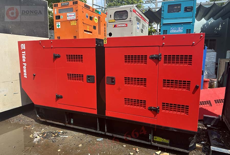 máy phát điện cũ 300kva - cummins