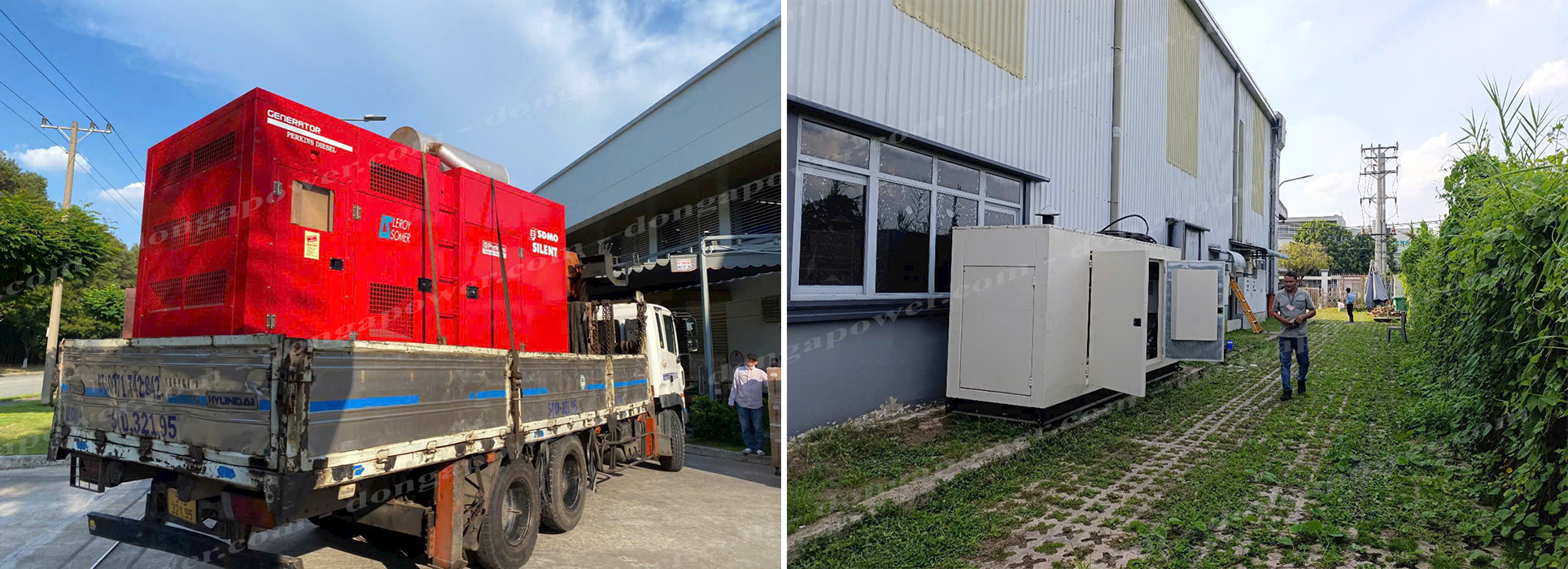 thuê máy phát điện công nghiệp 250kva